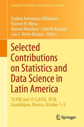 Antoniano-Villalobos / Mena / Nieto-Barajas |  Selected Contributions on Statistics and Data Science in Latin America | Buch |  Sack Fachmedien