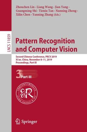 Lin / Wang / Yang |  Pattern Recognition and Computer Vision | Buch |  Sack Fachmedien