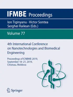 Tiginyanu / Sontea / Railean |  4th International Conference on Nanotechnologies and Biomedical Engineering | eBook | Sack Fachmedien