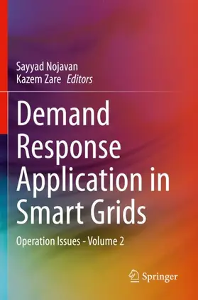 Zare / Nojavan |  Demand Response Application in Smart Grids | Buch |  Sack Fachmedien