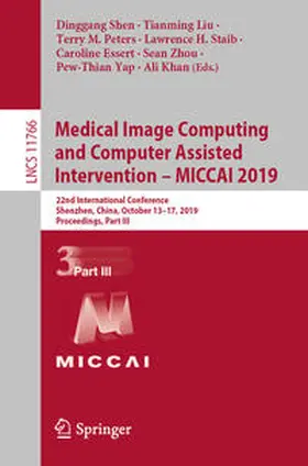 Shen / Liu / Peters | Medical Image Computing and Computer Assisted Intervention – MICCAI 2019 | E-Book | sack.de