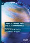 Stockmann / Taube / Meyer |  The Institutionalisation of Evaluation in Europe | Buch |  Sack Fachmedien