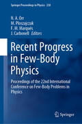 Orr / Ploszajczak / Marqués |  Recent Progress in Few-Body Physics | eBook | Sack Fachmedien
