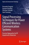 Gregorio / Cousseau / González |  Signal Processing Techniques for Power Efficient Wireless Communication Systems | Buch |  Sack Fachmedien