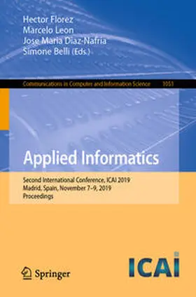 Florez / Leon / Diaz-Nafria | Applied Informatics | E-Book | sack.de