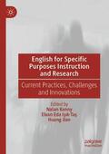 Kenny / Jian / Isik-Tas |  English for Specific Purposes Instruction and Research | Buch |  Sack Fachmedien
