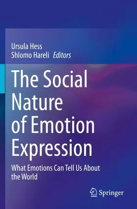 Hess / Hareli |  The Social Nature of Emotion Expression | Buch |  Sack Fachmedien
