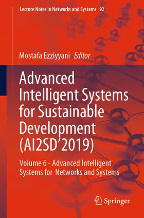 Ezziyyani |  Advanced Intelligent Systems for Sustainable Development (AI2SD’2019) | eBook | Sack Fachmedien