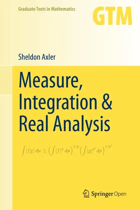 Axler |  Measure, Integration & Real Analysis | Buch |  Sack Fachmedien