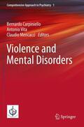Carpiniello / Mencacci / Vita |  Violence and Mental Disorders | Buch |  Sack Fachmedien