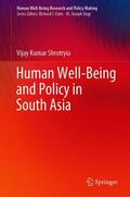 Shrotryia |  Human Well-Being and Policy in South Asia | Buch |  Sack Fachmedien
