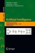 Osipov / Yakovlev / Panov |  Artificial Intelligence | Buch |  Sack Fachmedien