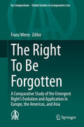 Werro |  The Right To Be Forgotten | eBook | Sack Fachmedien