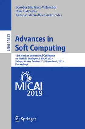 Martínez-Villaseñor / Batyrshin / Marín-Hernández | Advances in Soft Computing | E-Book | sack.de