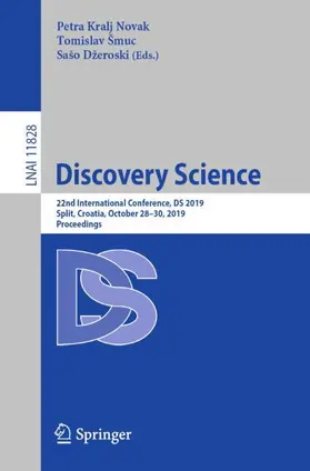 Kralj Novak / Džeroski / Šmuc | Discovery Science | Buch | 978-3-030-33777-3 | www.sack.de