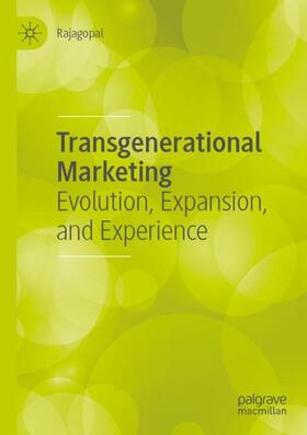 Rajagopal | Transgenerational Marketing | Buch | 978-3-030-33928-9 | sack.de