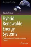Rekioua |  Hybrid Renewable Energy Systems | Buch |  Sack Fachmedien