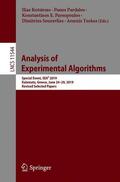Kotsireas / Pardalos / Tsokas |  Analysis of Experimental Algorithms | Buch |  Sack Fachmedien