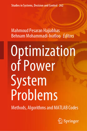 Pesaran Hajiabbas / Mohammadi-Ivatloo | Optimization of Power System Problems | E-Book | sack.de