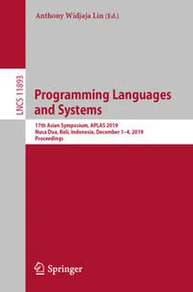 Lin | Programming Languages and Systems | E-Book | sack.de