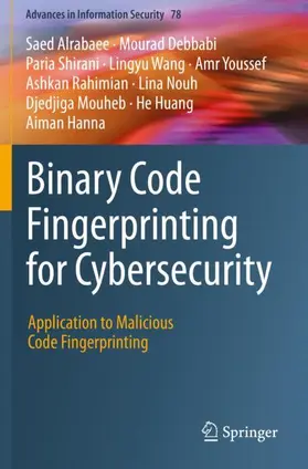 Alrabaee / Youssef / Debbabi |  Binary Code Fingerprinting for Cybersecurity | Buch |  Sack Fachmedien