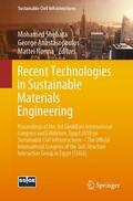 Shehata / Norma / Anastasopoulos |  Recent Technologies in Sustainable Materials Engineering | Buch |  Sack Fachmedien