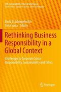Szocs / Schlegelmilch / Szocs |  Rethinking Business Responsibility in a Global Context | Buch |  Sack Fachmedien