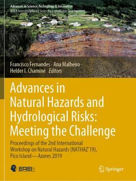 Fernandes / Chaminé / Malheiro |  Advances in Natural Hazards and Hydrological Risks: Meeting the Challenge | Buch |  Sack Fachmedien