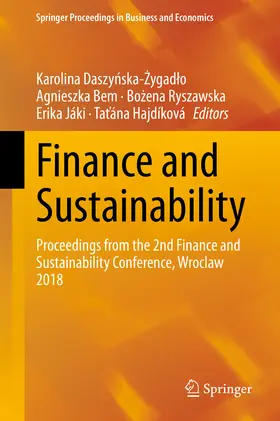 Daszynska-Zygadlo / Daszynska-Zygadlo / Bem | Finance and Sustainability | E-Book | www.sack.de