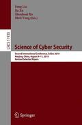 Liu / Yung / Xu |  Science of Cyber Security | Buch |  Sack Fachmedien