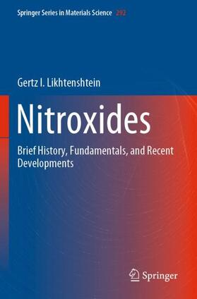 Likhtenshtein |  Nitroxides | Buch |  Sack Fachmedien