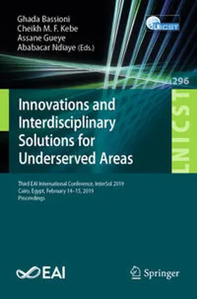 Bassioni / Kebe / Gueye |  Innovations and Interdisciplinary Solutions for Underserved Areas | eBook | Sack Fachmedien