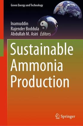 Inamuddin / Asiri / Boddula |  Sustainable Ammonia Production | Buch |  Sack Fachmedien