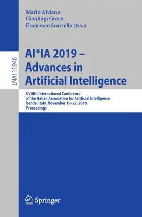 Alviano / Scarcello / Greco |  AI*IA 2019 - Advances in Artificial Intelligence | Buch |  Sack Fachmedien