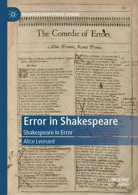 Leonard |  Error in Shakespeare | eBook | Sack Fachmedien