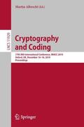 Albrecht |  Cryptography and Coding | Buch |  Sack Fachmedien
