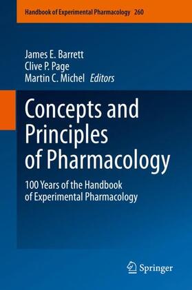 Barrett / Michel / Page | Concepts and Principles of Pharmacology | Buch | 978-3-030-35361-2 | sack.de