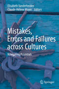 Vanderheiden / Mayer |  Mistakes, Errors and Failures across Cultures | eBook | Sack Fachmedien