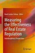 Levine-Schnur |  Measuring the Effectiveness of Real Estate Regulation | Buch |  Sack Fachmedien