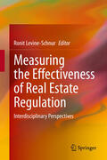Levine-Schnur |  Measuring the Effectiveness of Real Estate Regulation | eBook | Sack Fachmedien