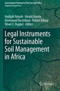 Yahyah / Ginzky / Ruppel |  Legal Instruments for Sustainable Soil Management in Africa | Buch |  Sack Fachmedien