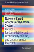 Leitold / Vathy-Fogarassy / Abonyi |  Network-Based Analysis of Dynamical Systems | eBook | Sack Fachmedien