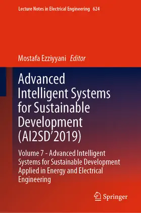 Ezziyyani |  Advanced Intelligent Systems for Sustainable Development (AI2SD’2019) | eBook | Sack Fachmedien