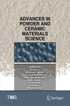 Li / Baker / Zhai |  Advances in Powder and Ceramic Materials Science | Buch |  Sack Fachmedien