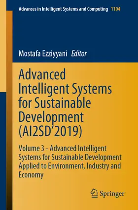 Ezziyyani | Advanced Intelligent Systems for Sustainable Development (AI2SD’2019) | E-Book | sack.de