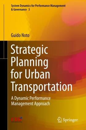 Noto | Strategic Planning for Urban Transportation | Buch | 978-3-030-36882-1 | sack.de