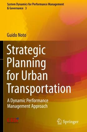 Noto | Strategic Planning for Urban Transportation | Buch | 978-3-030-36885-2 | sack.de