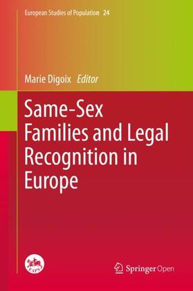 Digoix |  Same-Sex Families and Legal Recognition in Europe | Buch |  Sack Fachmedien