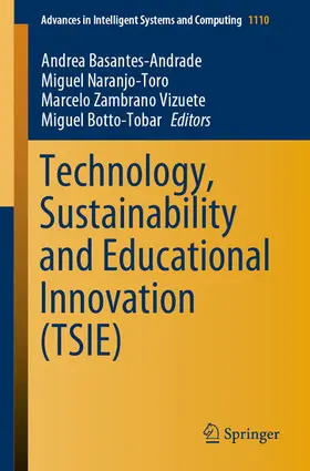 Basantes-Andrade / Naranjo-Toro / Zambrano Vizuete | Technology, Sustainability and Educational Innovation (TSIE) | E-Book | sack.de