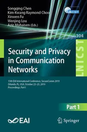 Chen / Choo / Fu | Security and Privacy in Communication Networks | E-Book | sack.de